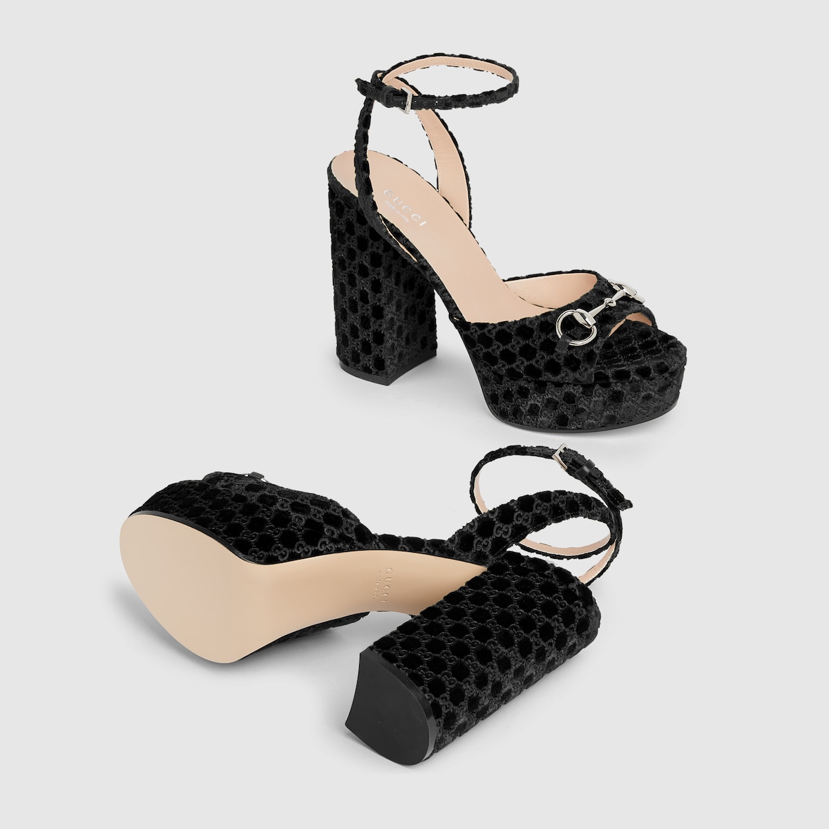 Gucci Women’s platform sandal with Horsebit - Image 2